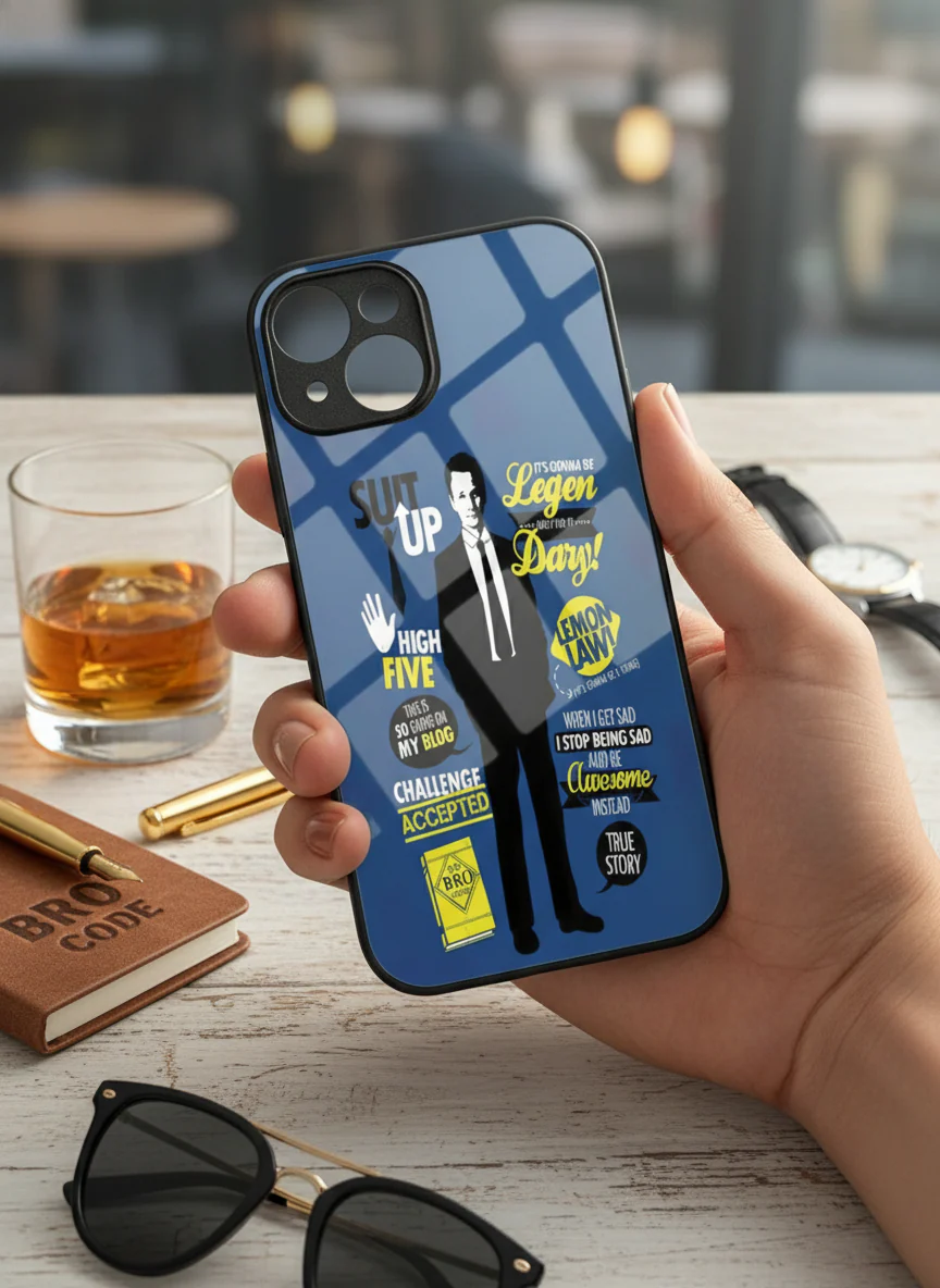 HIMYM Bro Code Case Premium Glass Back Cover For iPhone 11-17 Models - Image 8