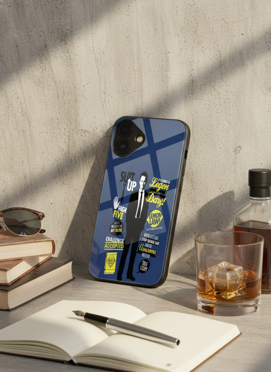HIMYM Bro Code Case Premium Glass Back Cover For iPhone 11-17 Models - Image 9