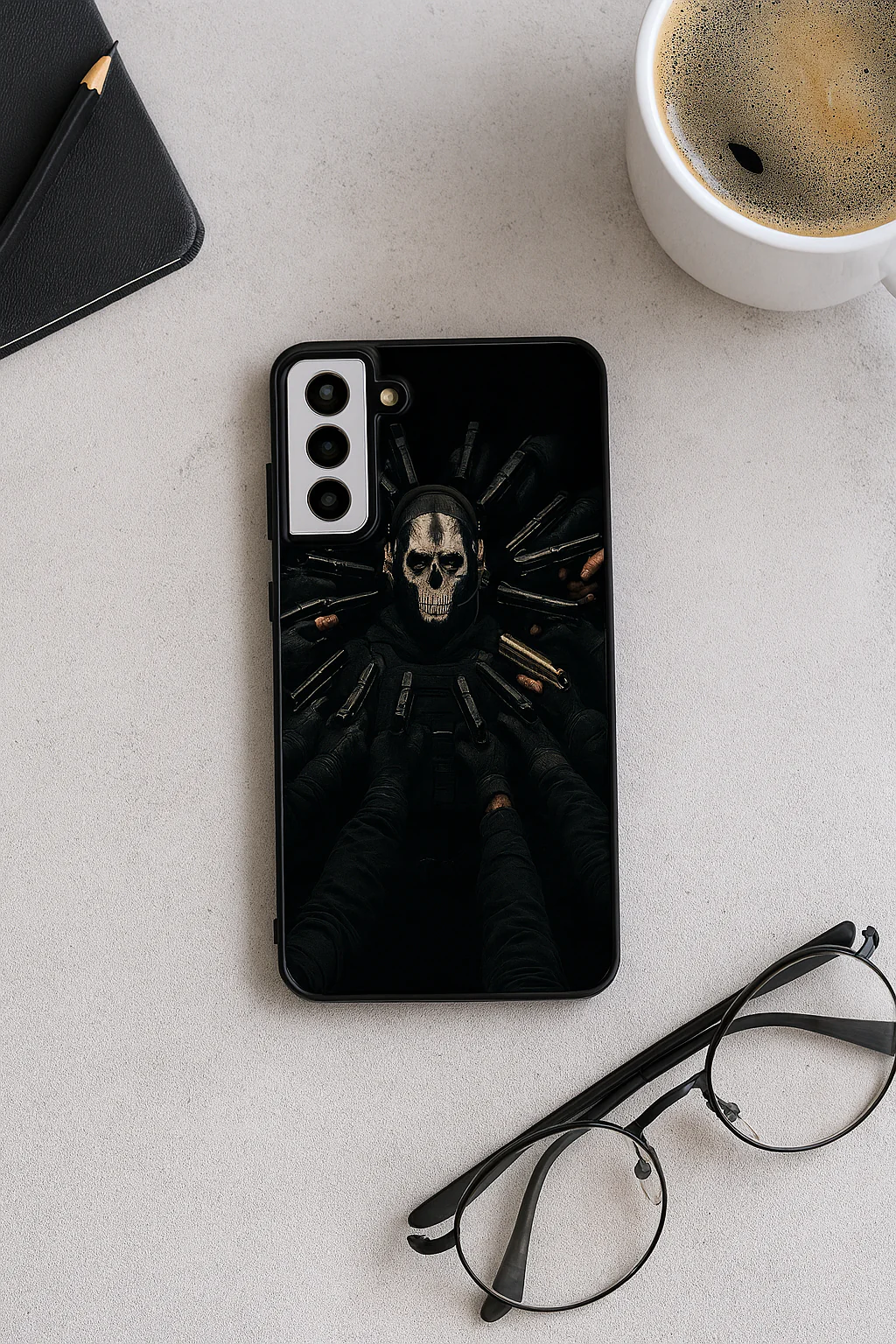 Bullet Crown Premium Glass Back Cover For Galaxy S, A, M & F Series - Image 8