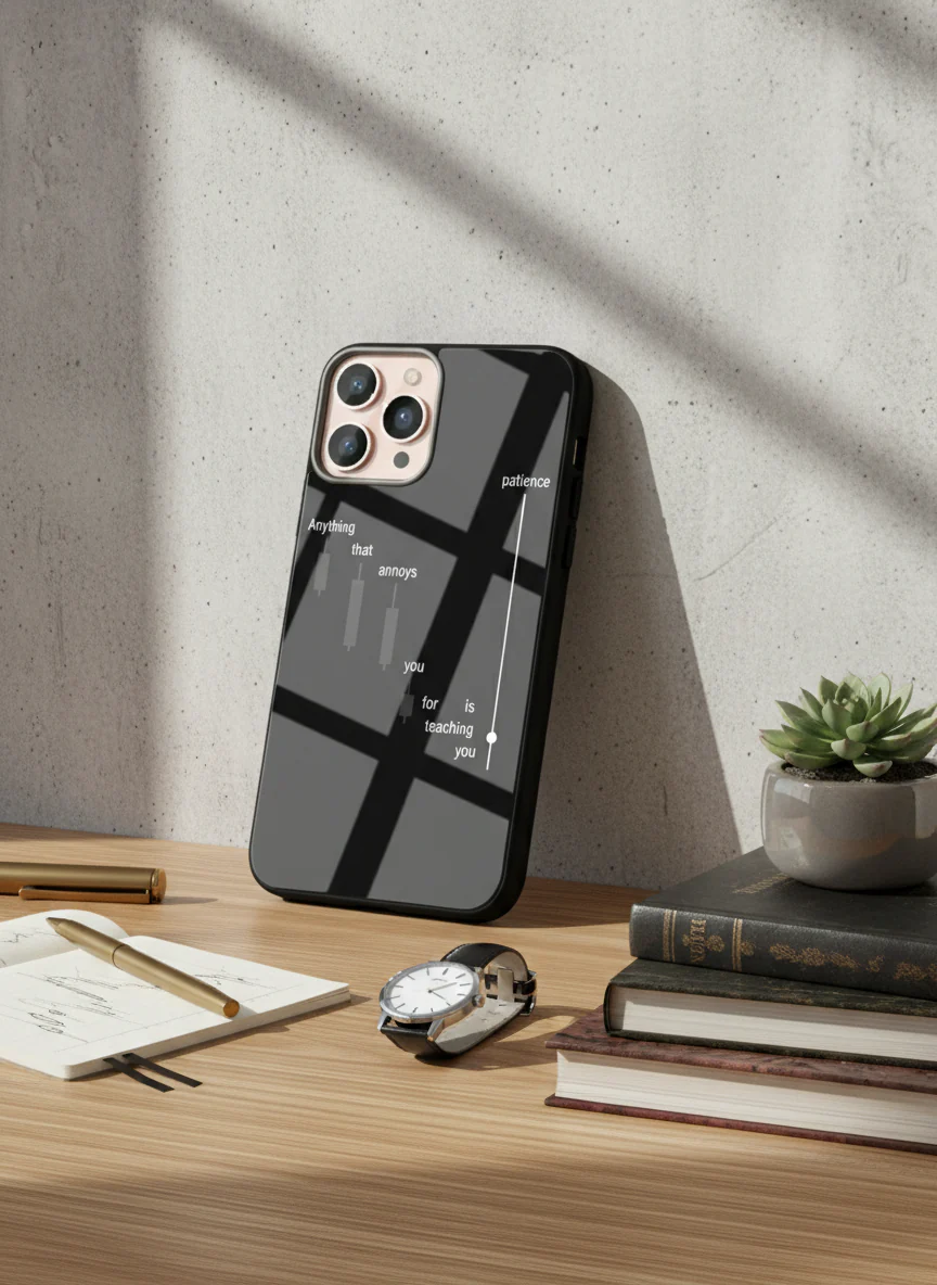 Candle Wisdom Premium Glass Back Cover For iPhone 11-17 Models - Image 3