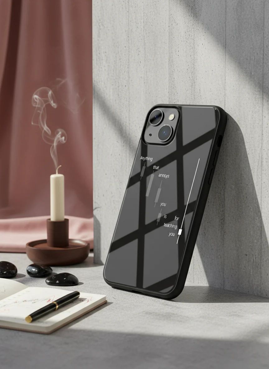 Candle Wisdom Premium Glass Back Cover For iPhone 11-17 Models - Image 6
