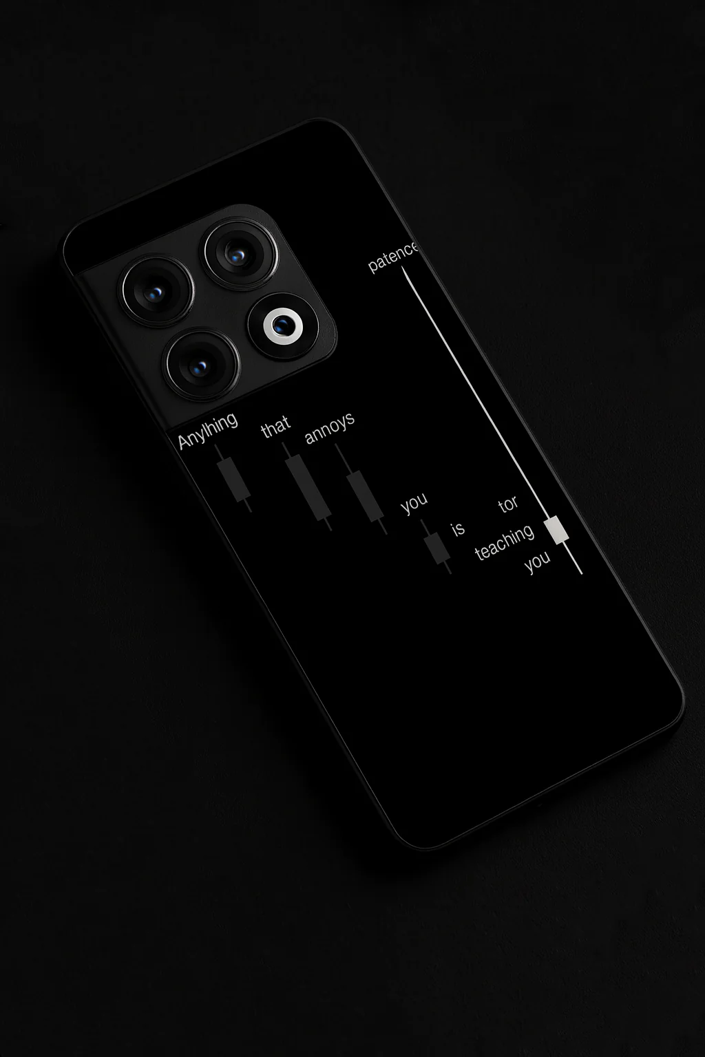 Candle Wisdom Premium Glass Back Cover For One Plus 13, 12, 11, 10, Nord Series - Image 2