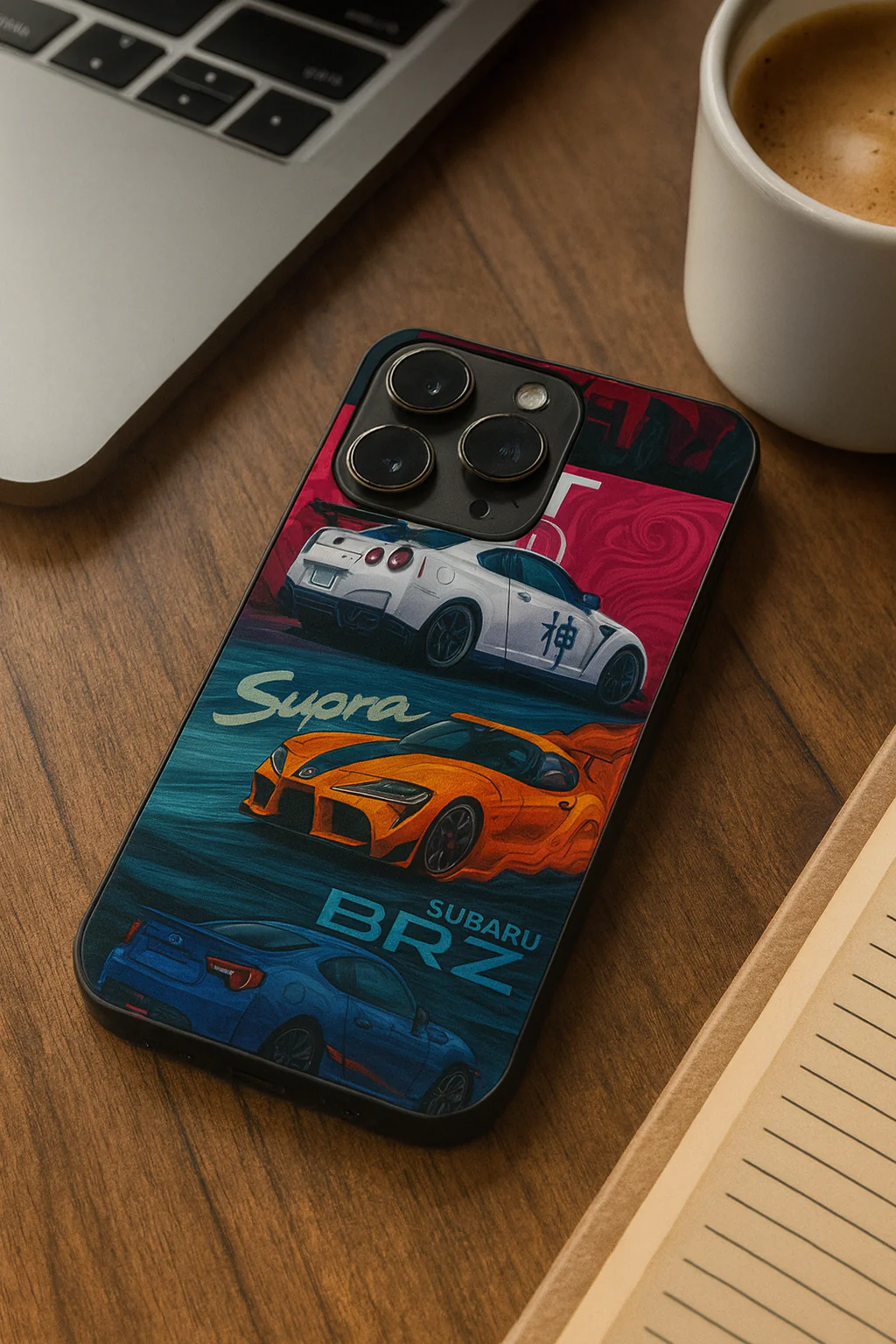 Car lover Premium Glass Back Cover For iPhone 11-17 Models - Image 5