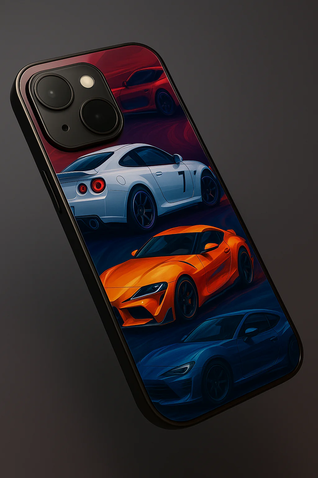 Car lover Premium Glass Back Cover For iPhone 11-17 Models - Image 6