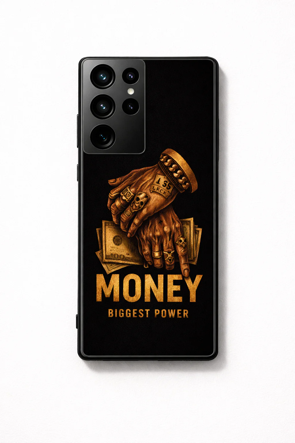Cash Command Premium Glass Back Cover For Galaxy S, A, M & F Series - Image 3