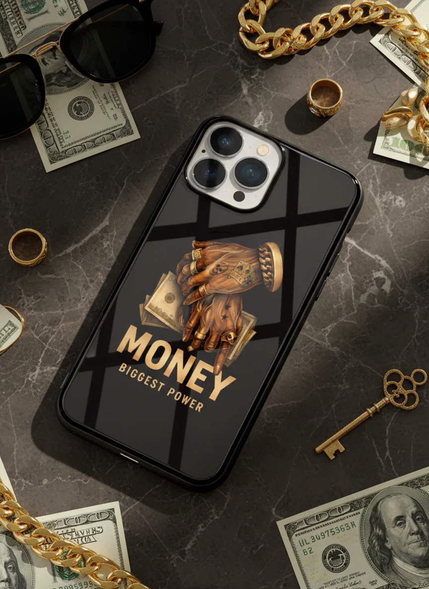 Cash Command Premium Glass Back Cover For iPhone 11-17 Models - Image 9