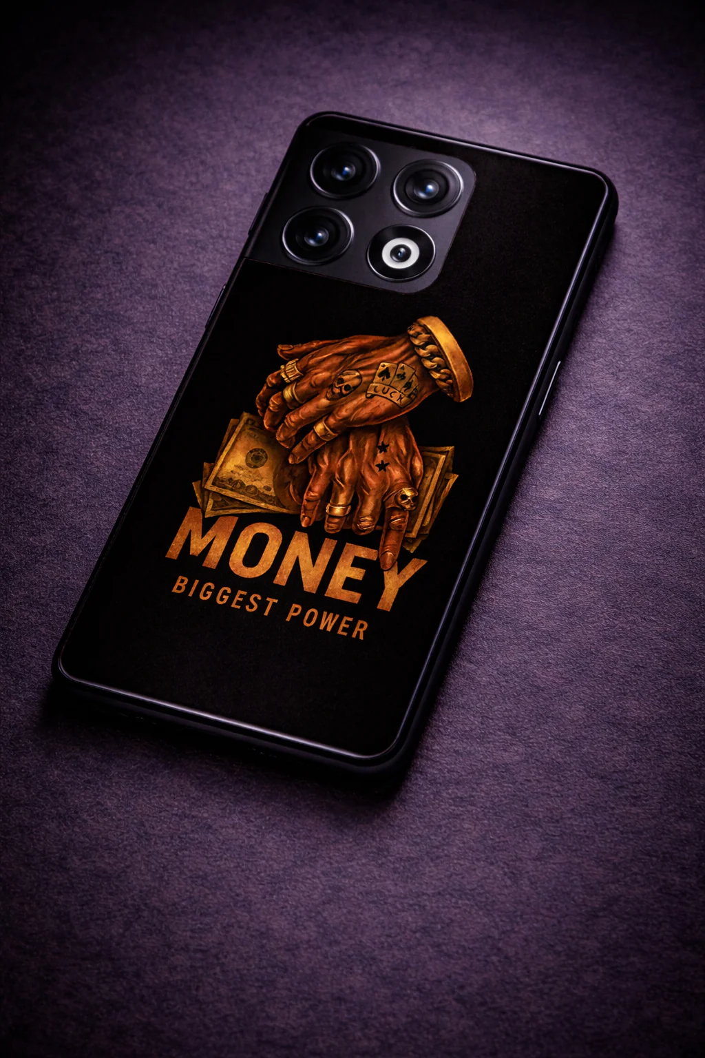 Cash Command Premium Glass Back Cover For One Plus 13, 12, 11, 10, Nord Series - Image 2
