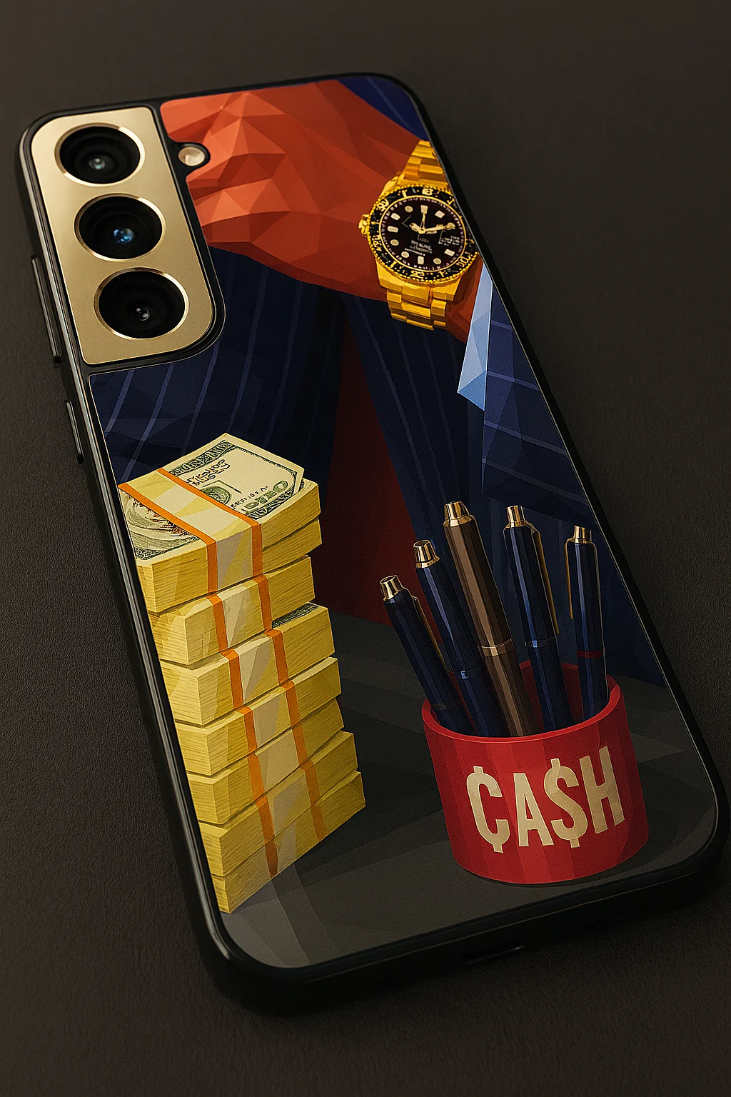 Cash Empire Premium Glass Back Cover For Galaxy S, A, M & F Series - Image 6