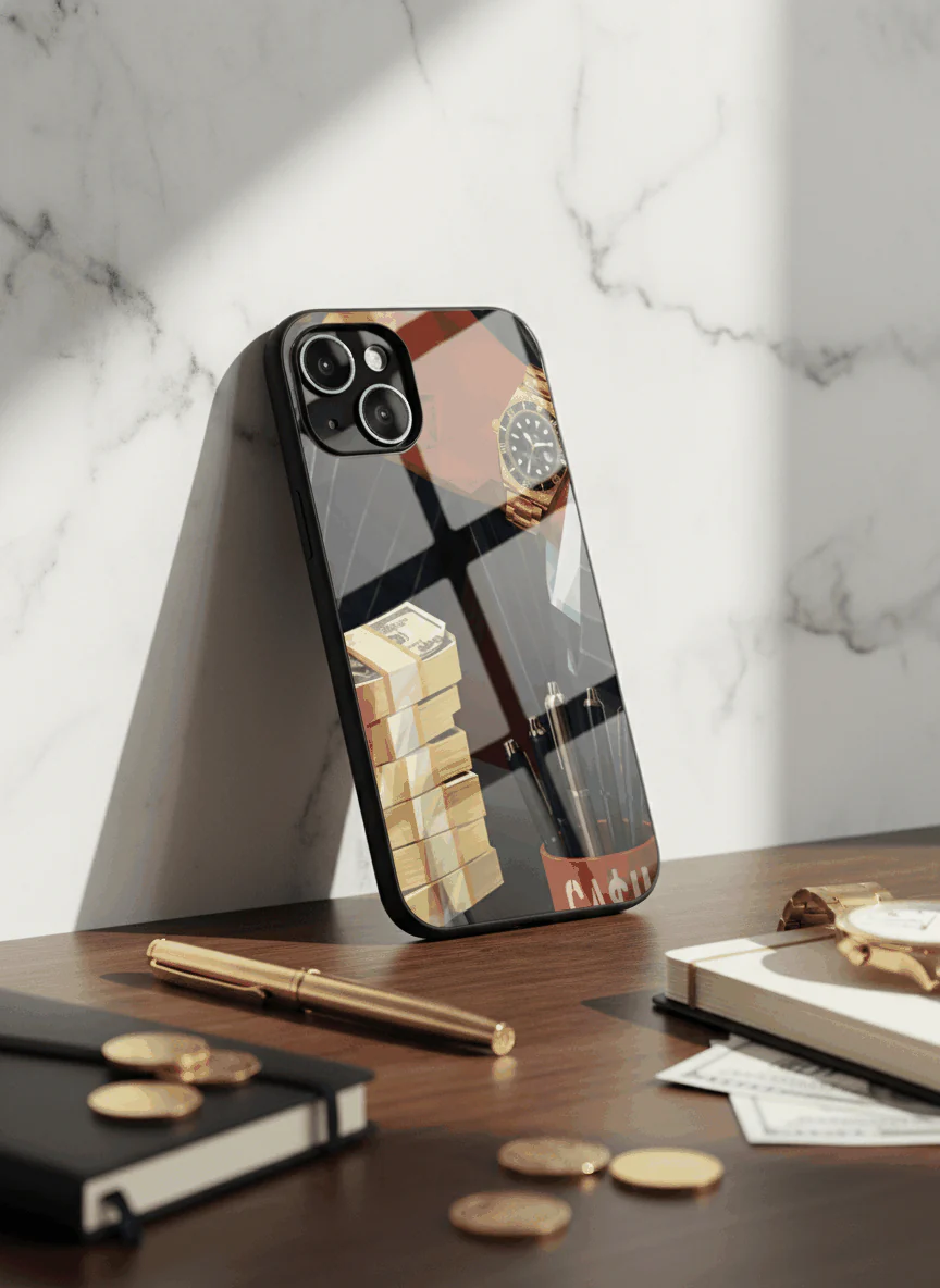 Cash Empire Premium Glass Back Cover For iPhone 11-17 Models - Image 3