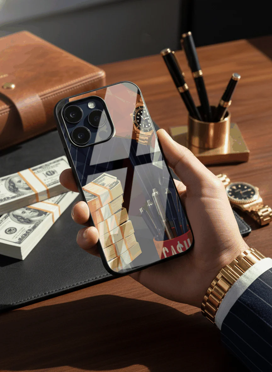 Cash Empire Premium Glass Back Cover For iPhone 11-17 Models - Image 6