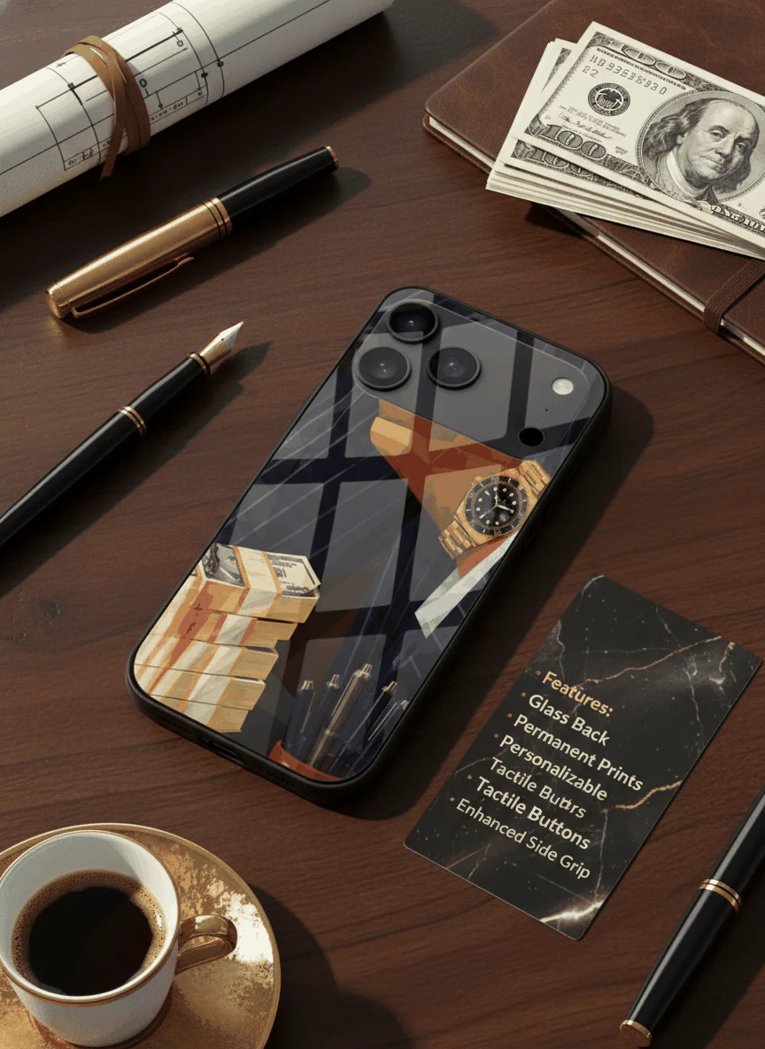 Cash Empire Premium Glass Back Cover For iPhone 11-17 Models - Image 7