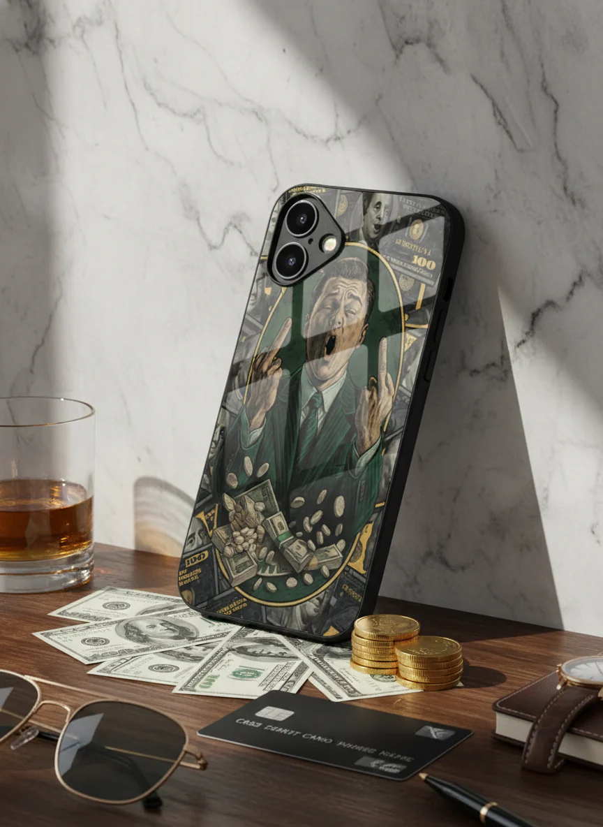 Cash Over Premium Glass Back Cover For iPhone 11-17 Models - Image 7