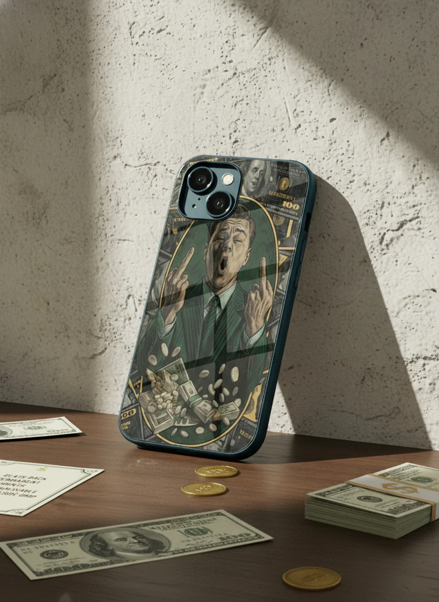 Cash Over Premium Glass Back Cover For iPhone 11-17 Models - Image 9