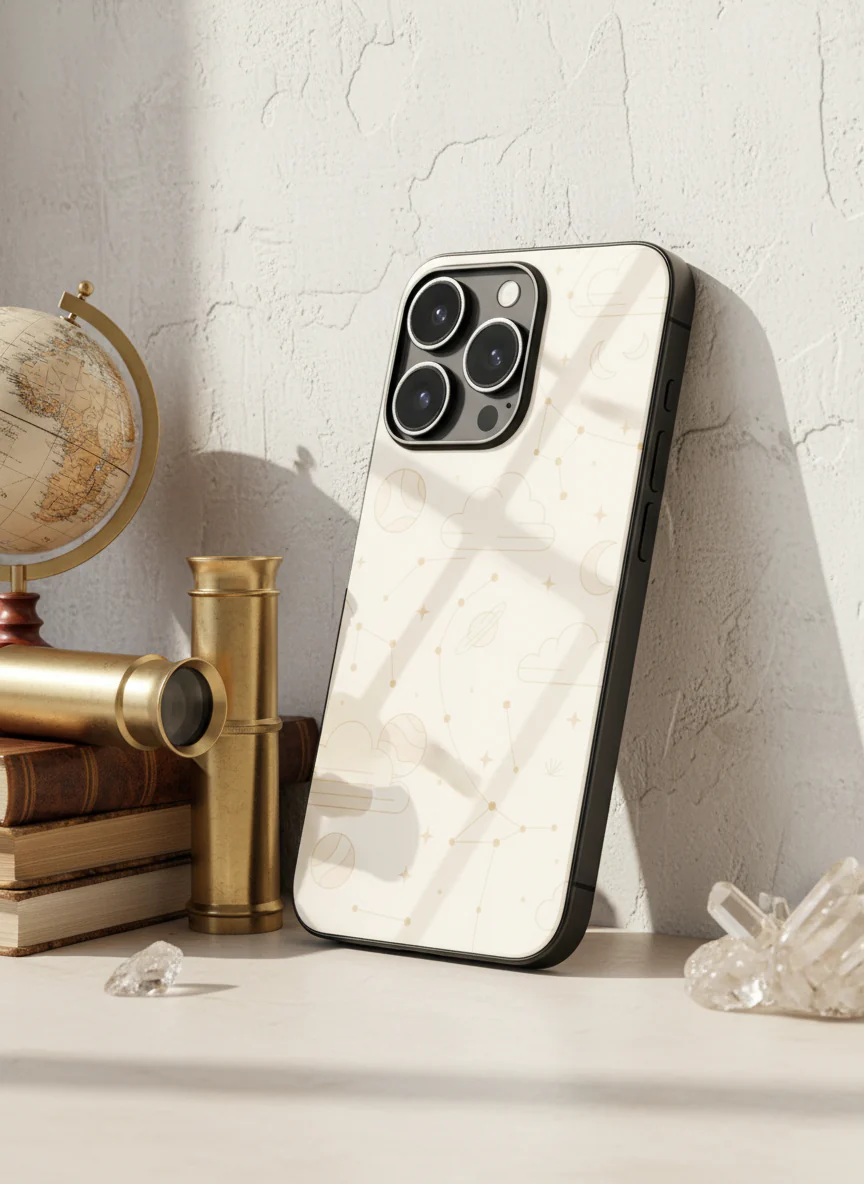 Celestial Love Premium Glass Back Cover For iPhone 11-17 Models - Image 10