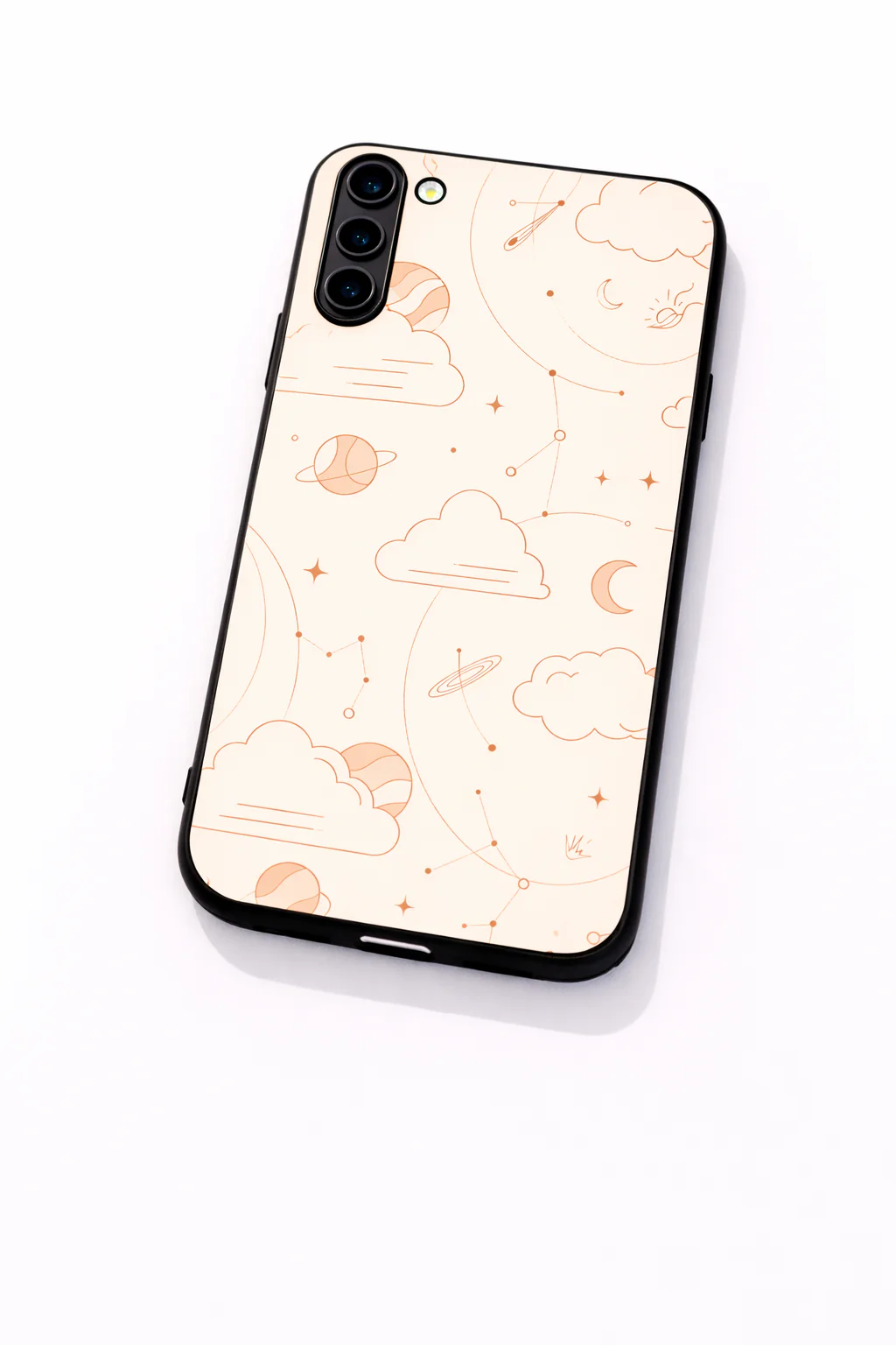 Celestial Love Premium Glass Back Cover For Galaxy S, A, M & F Series - Image 6