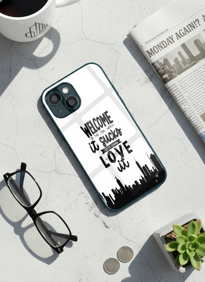 City Of FRIENDS Premium Glass Back Cover For iPhone 11-17 Models - Image 11