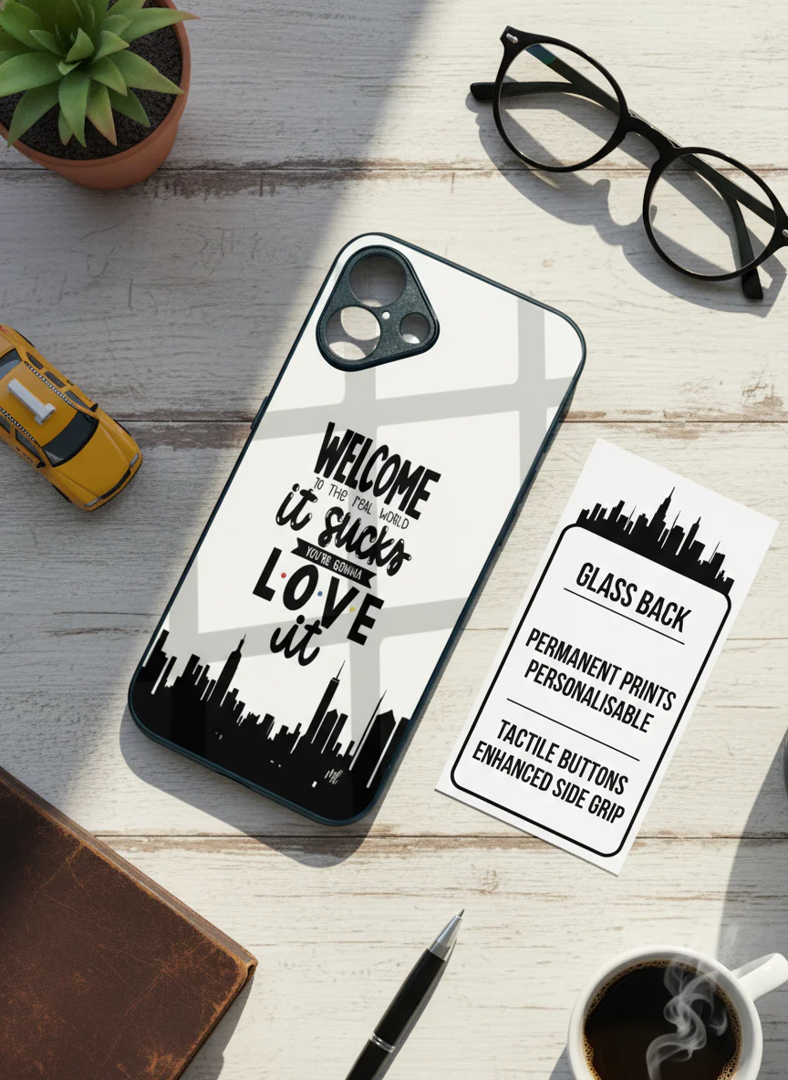 City Of FRIENDS Premium Glass Back Cover For iPhone 11-17 Models - Image 16