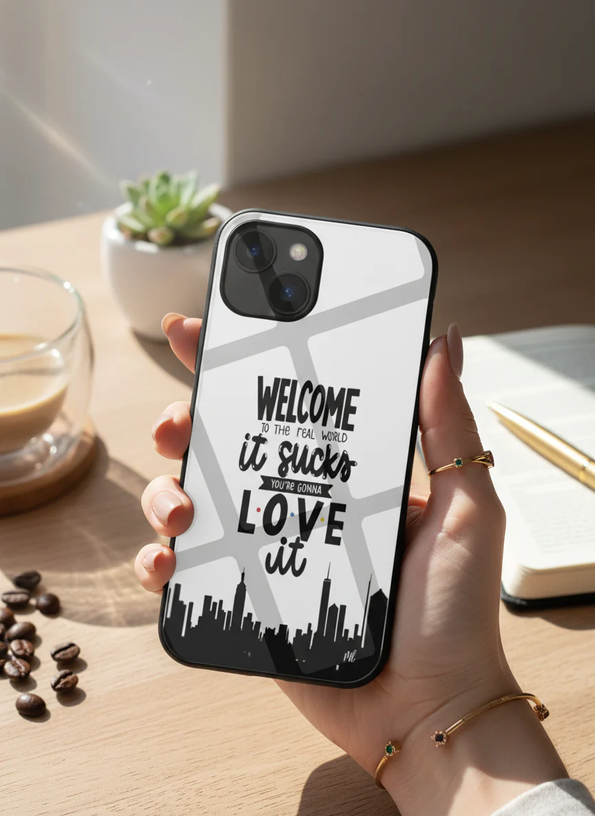 City Of FRIENDS Premium Glass Back Cover For iPhone 11-17 Models - Image 4