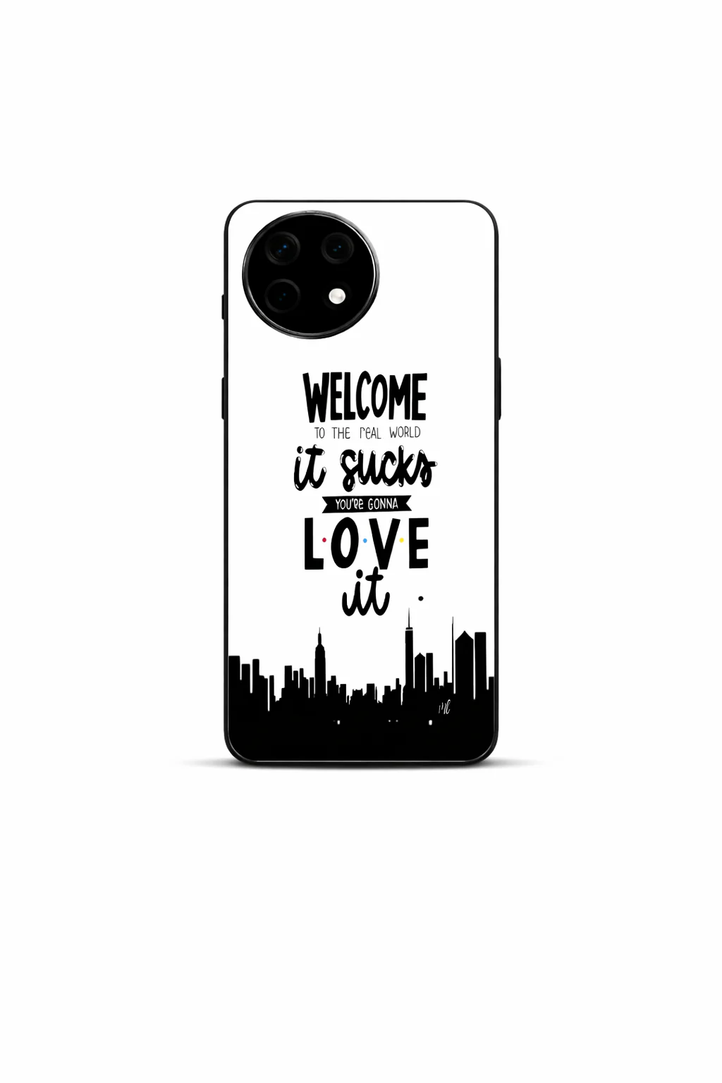 City Of Friends Premium Glass Back Cover For One Plus 13, 12, 11, 10, Nord Series - Image 3