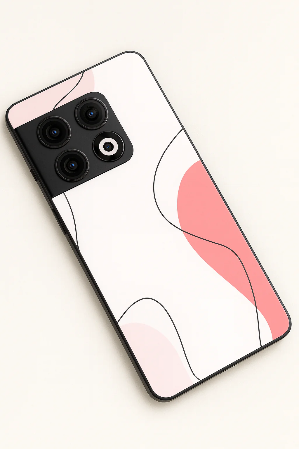 Clean Girl Aesthetics Glass Back Cover For One Plus 13, 12, 11, 10, Nord Series - Image 5