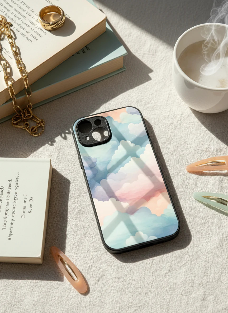 Cloud Of Dreams Premium Glass Back Cover For iPhone 11-17 Models - Image 5