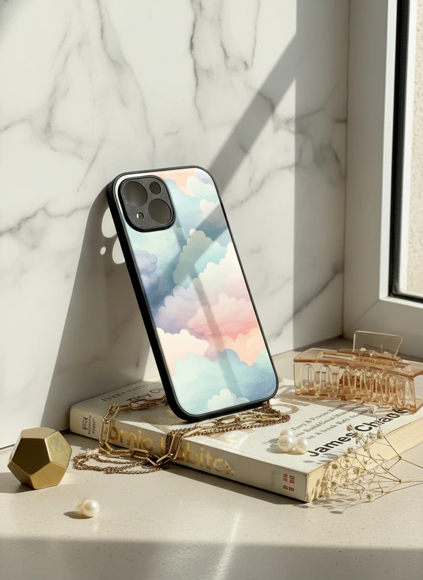 Cloud Of Dreams Premium Glass Back Cover For iPhone 11-17 Models - Image 7