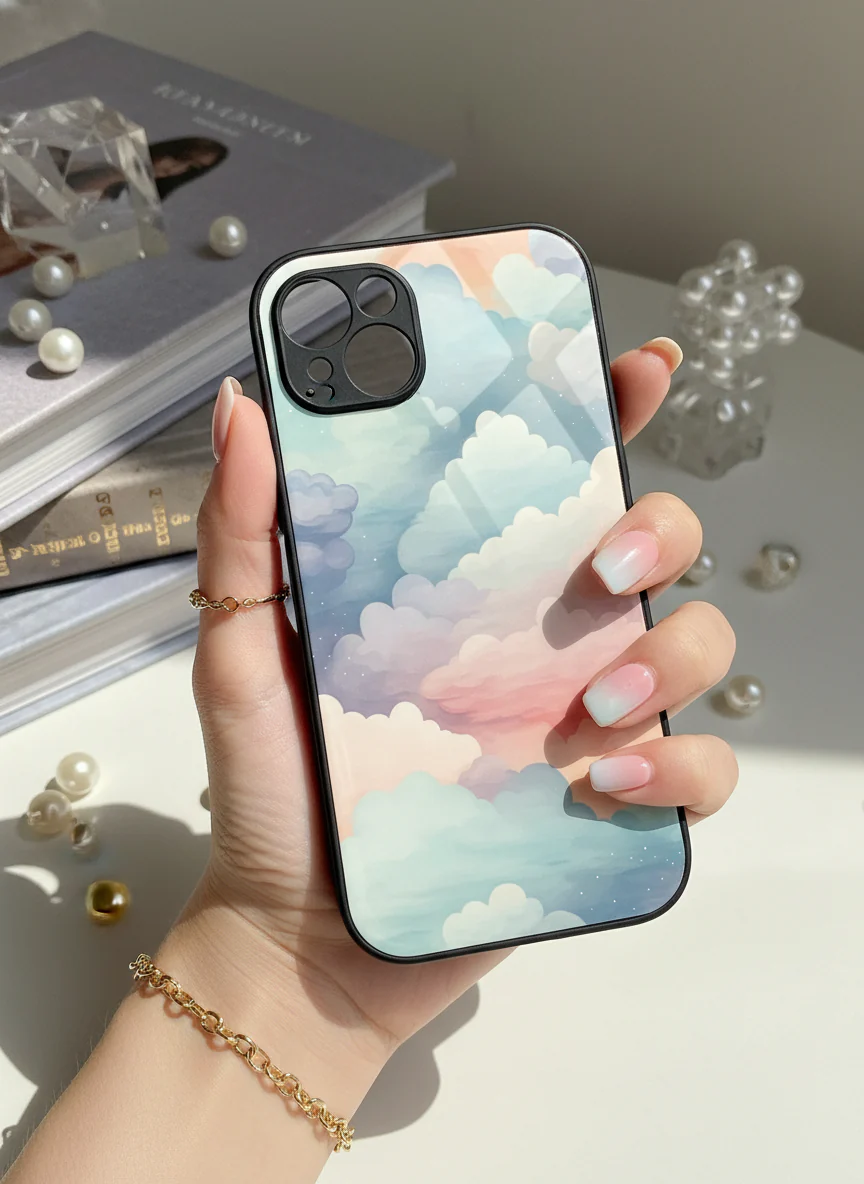 Cloud Of Dreams Premium Glass Back Cover For iPhone 11-17 Models - Image 9