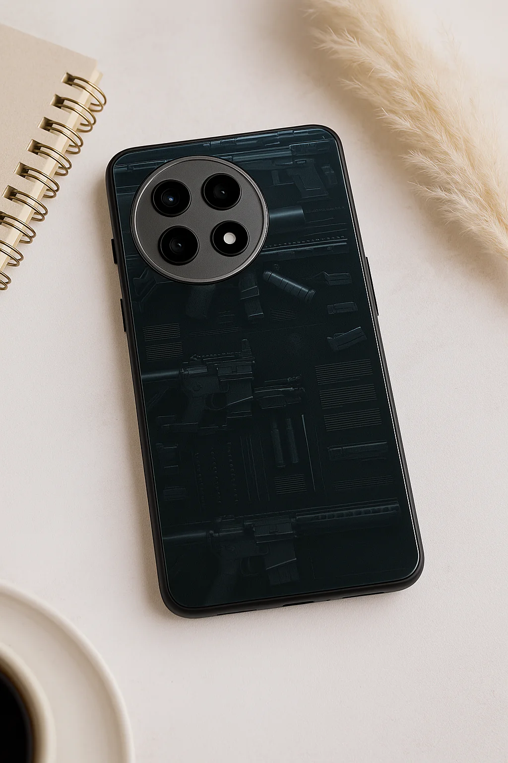 COD Guns Premium Glass Back Cover For One Plus 13, 12, 11, 10, Nord Series - Image 5