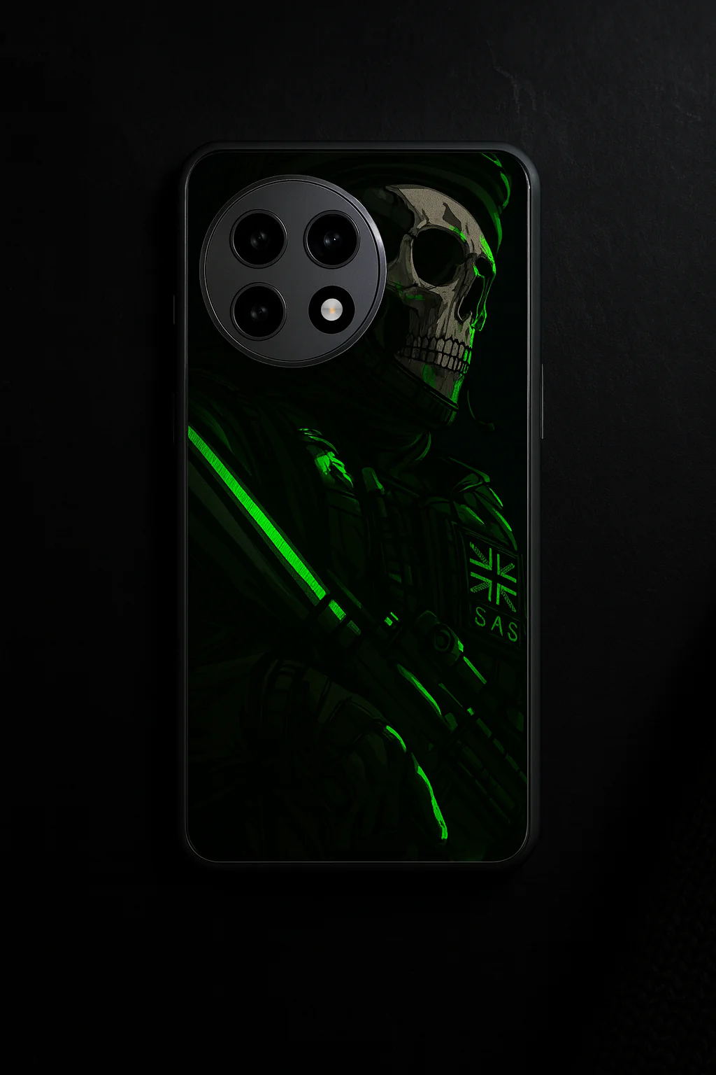 COD Zombie Premium Glass Back Cover For One Plus 13, 12, 11, 10, Nord Series - Image 5