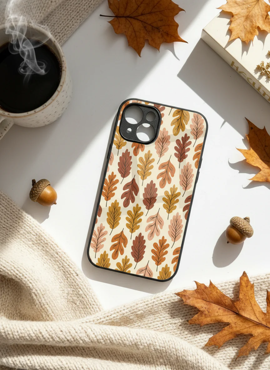 Cozy Season Premium Glass Back Cover For iPhone 11-17 Models - Image 10