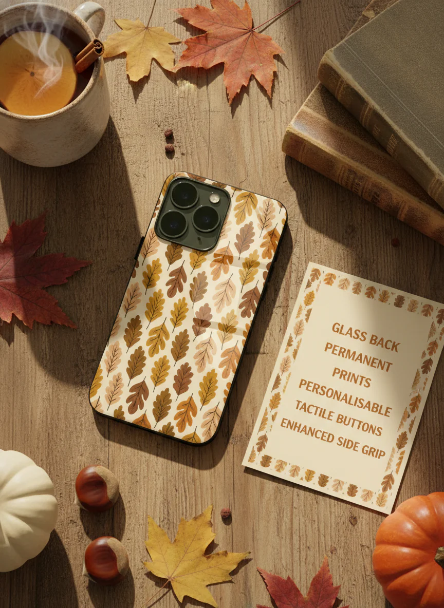 Cozy Season Premium Glass Back Cover For iPhone 11-17 Models - Image 5