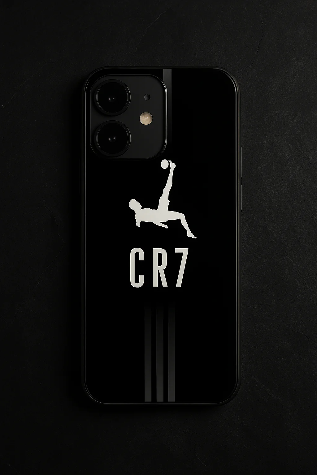 CR7 Legacy Premium Glass Back Cover For iPhone 11-17 Models - Image 9