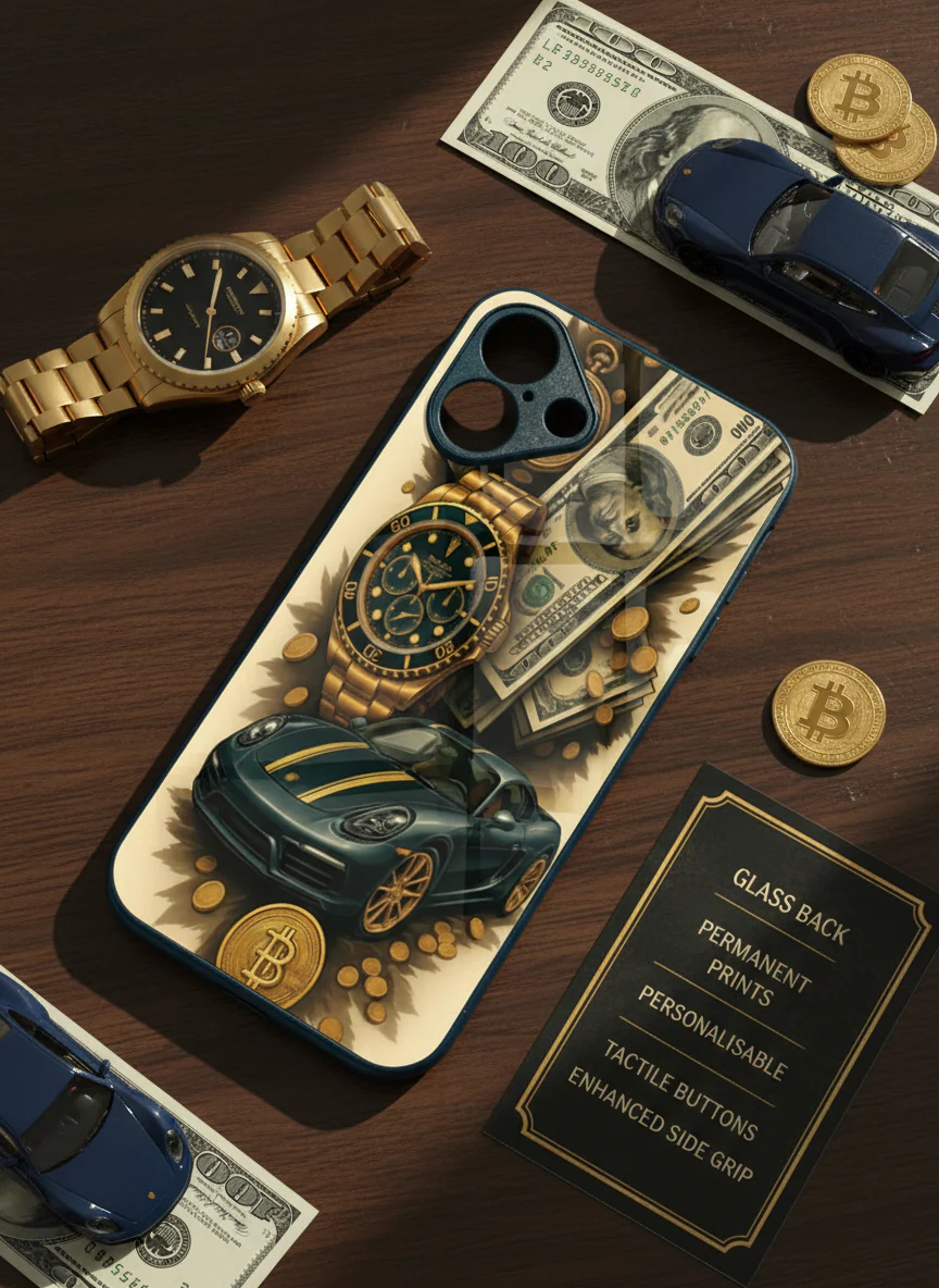 Crypto King Premium Glass Back Cover For iPhone 11-17 Models - Image 6