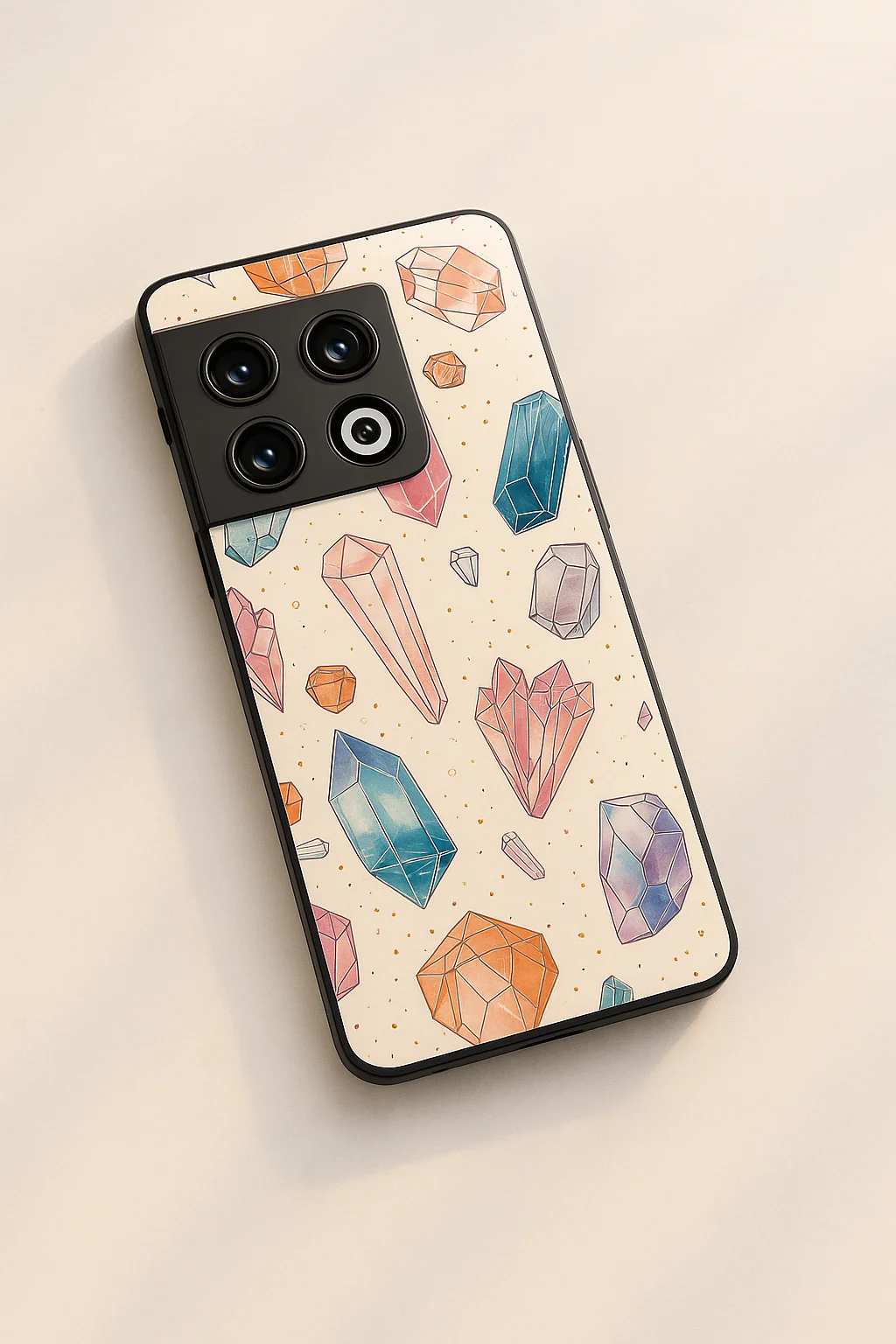 Crystal Bloom Glass Back Cover For One Plus 13, 12, 11, 10, Nord Series - Image 5