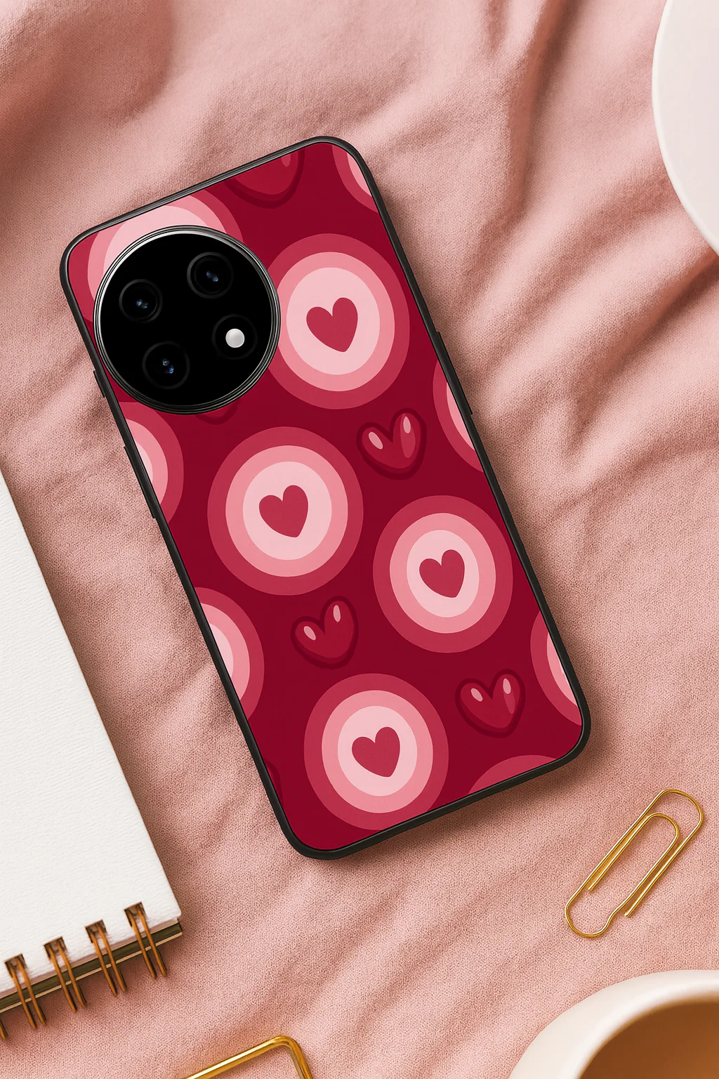 Cupid Core Glass Back Cover For One Plus 13, 12, 11, 10, Nord Series - Image 4