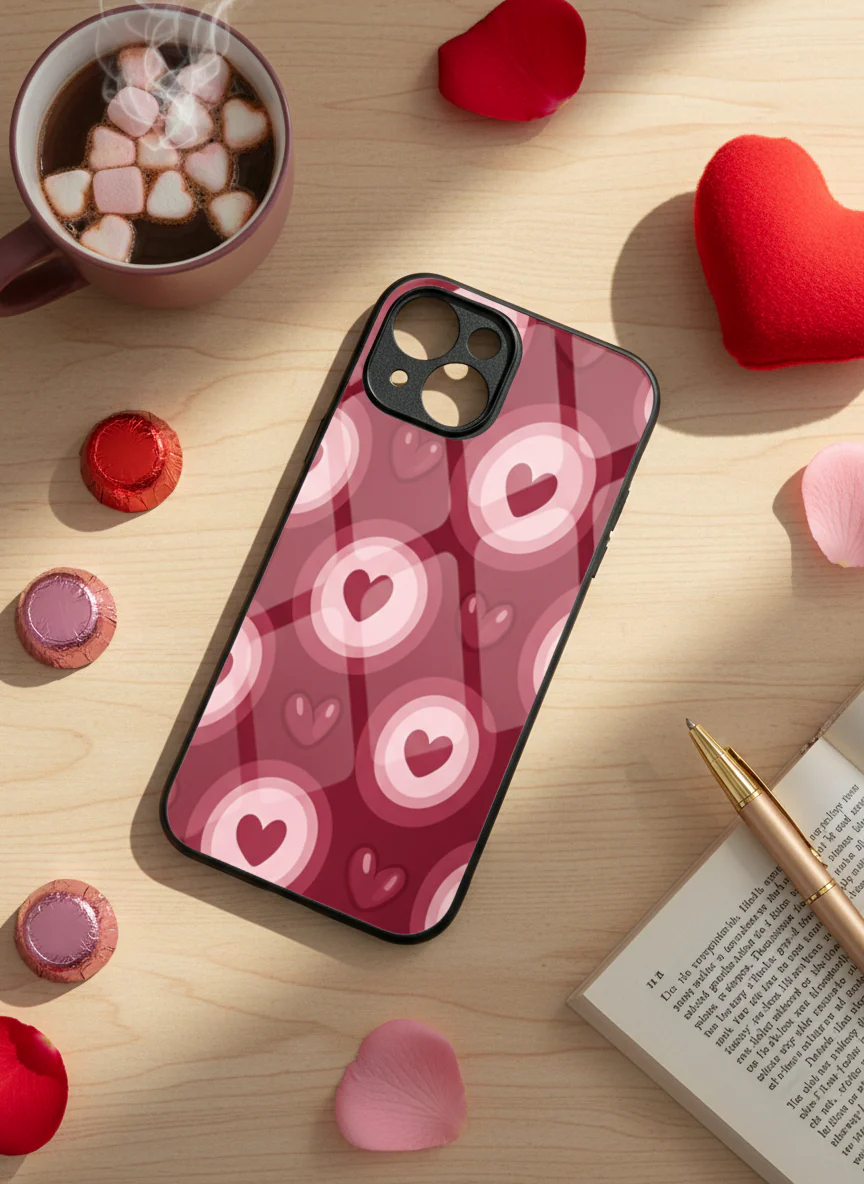 Cupid Core Premium Glass Back Cover For iPhone 11-17 Models - Image 5