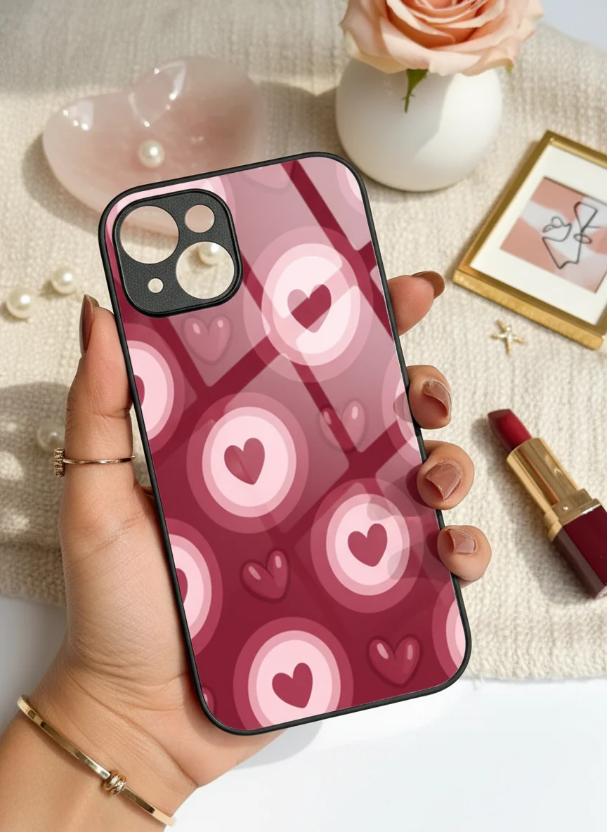 Cupid Core Premium Glass Back Cover For iPhone 11-17 Models - Image 7