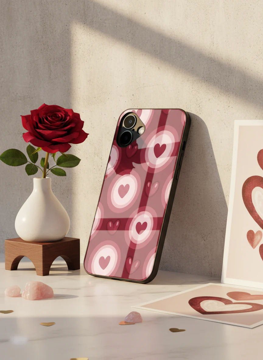 Cupid Core Premium Glass Back Cover For iPhone 11-17 Models - Image 9