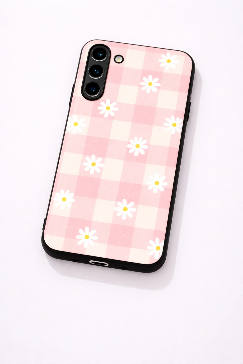 Daisy Bloom Premium Glass Back Cover For Galaxy S, A, M & F Series - Image 5
