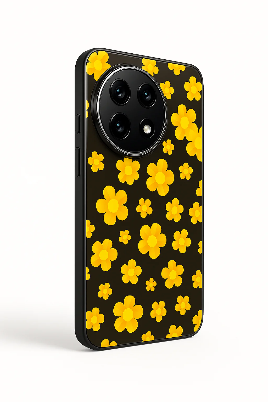 Daisy Yellow Premium Glass Back Cover For One Plus 13, 12, 11, 10, Nord Series - Image 5