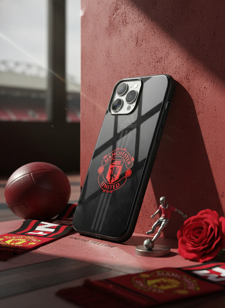 Dark Mode FC Premium Glass Back Cover For iPhone 11-17 Models - Image 11