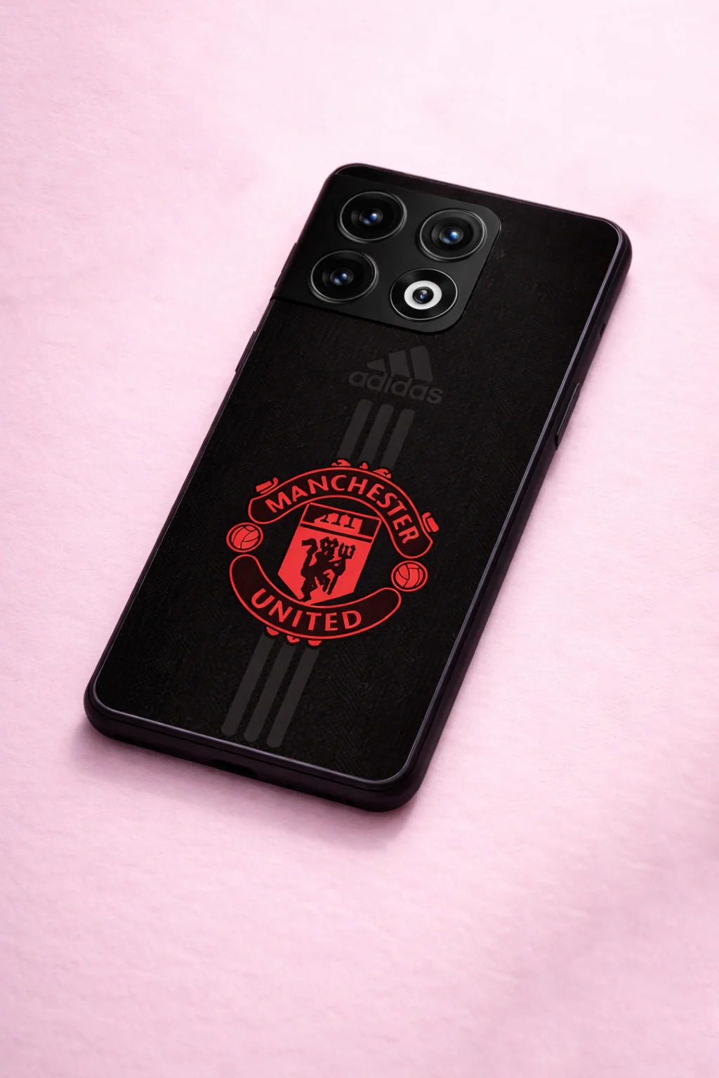 Dark Mode FC Premium Glass Back Cover For One Plus 13, 12, 11, 10, Nord Series - Image 2