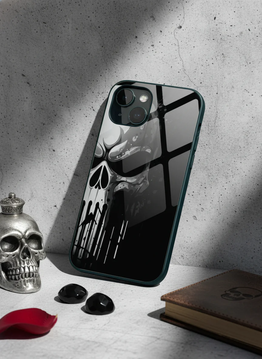 Deathmark Premium Glass Back Cover For iPhone 11-17 Models - Image 4