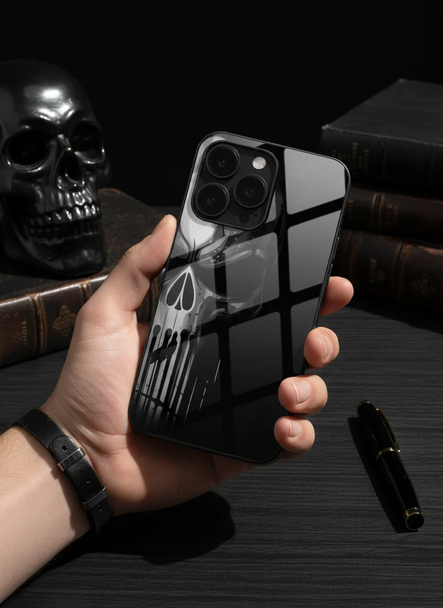 Deathmark Premium Glass Back Cover For iPhone 11-17 Models - Image 6