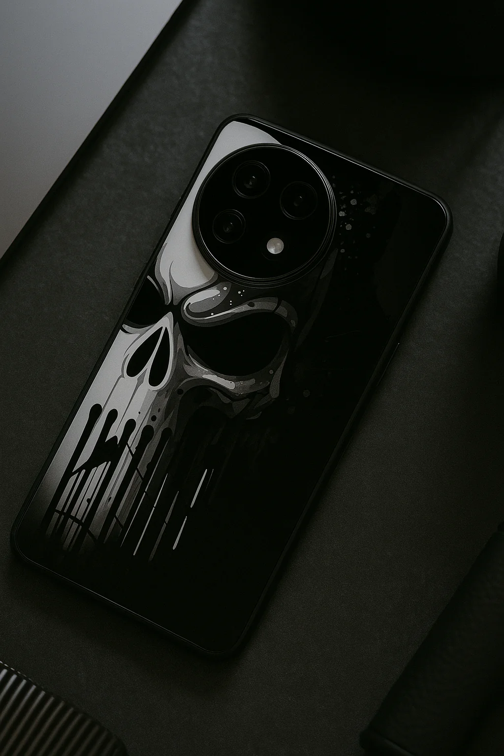 Deathmark Premium Glass Back Cover For One Plus 13, 12, 11, 10, Nord Series - Image 5