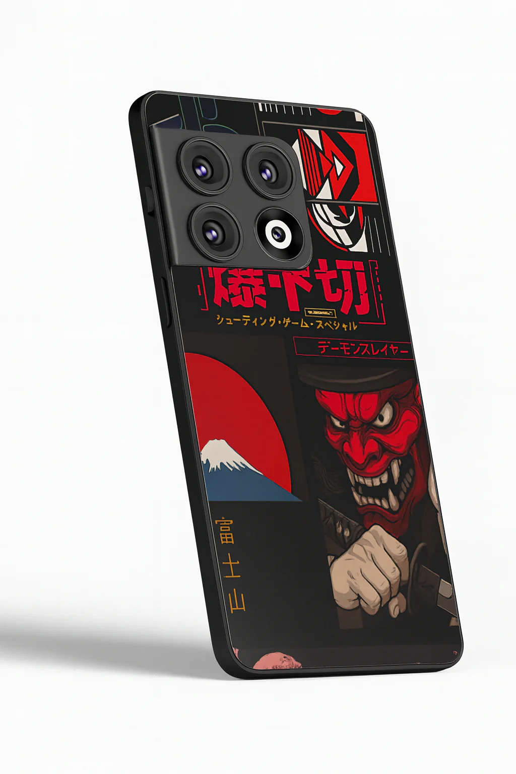 Dragon Graffiti Premium Glass Back Cover For One Plus 13, 12, 11, 10, Nord Series - Image 3