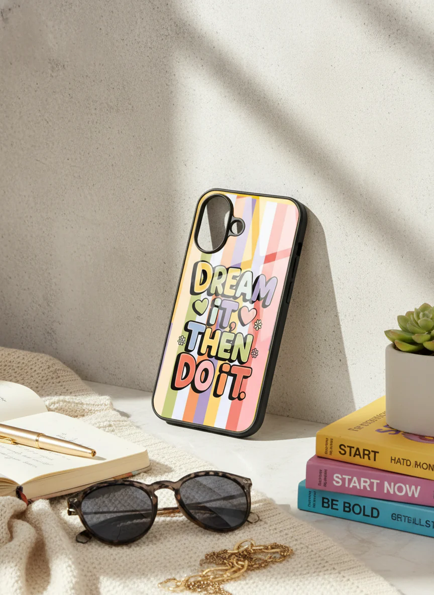 Dream It Do It Premium Glass Back Cover For iPhone 11-17 Models - Image 12