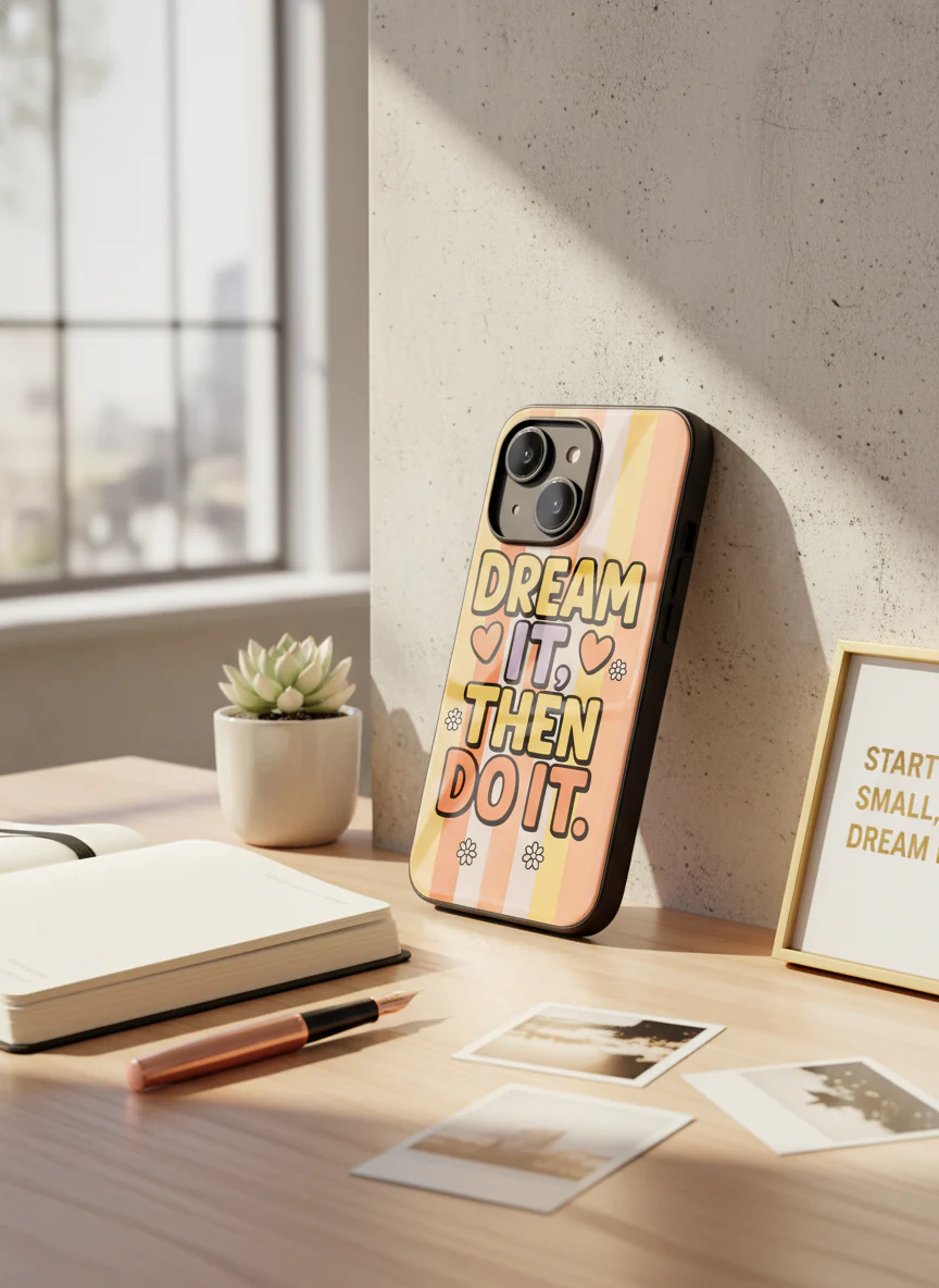 Dream It Do It Premium Glass Back Cover For iPhone 11-17 Models - Image 6