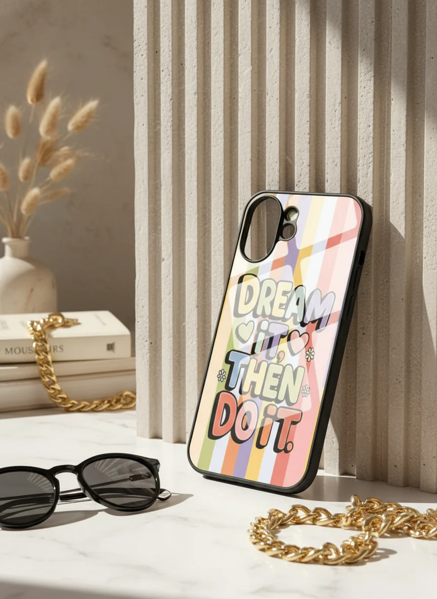 Dream It Do It Premium Glass Back Cover For iPhone 11-17 Models - Image 9