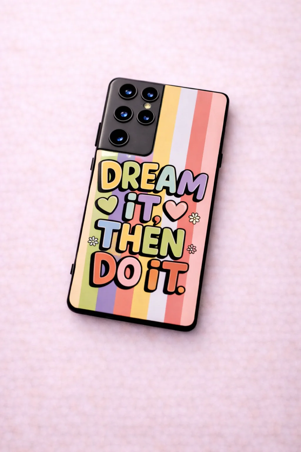 Dream It Do It Premium Glass Back Cover For Galaxy S, A, M & F Series - Image 2